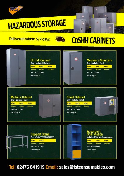 CoSHH Cabinets