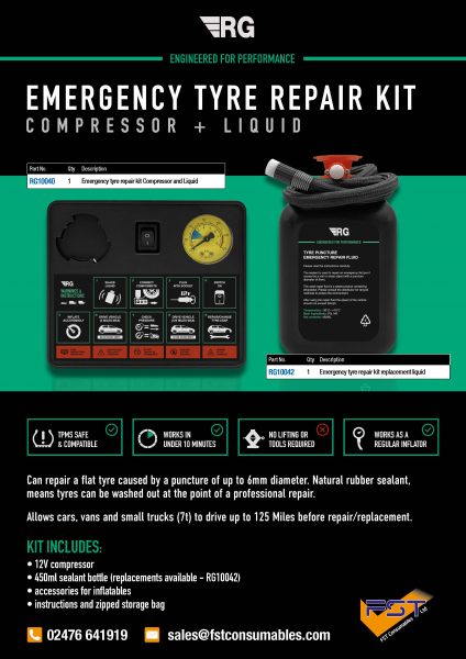 RG Tyre Repair Kit Assets