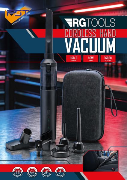 RG Cordless Hand Vacuum Assets