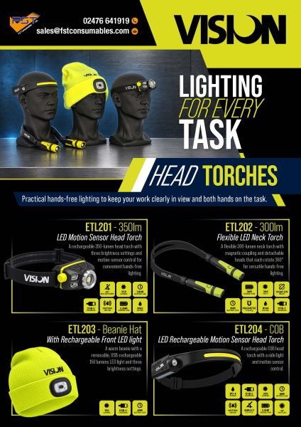 Vision Head Lights & Torches Assets